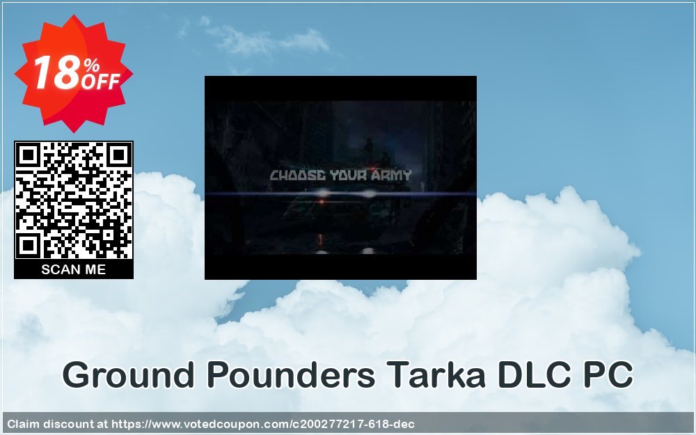Ground Pounders Tarka DLC PC Coupon, discount Ground Pounders Tarka DLC PC Deal. Promotion: Ground Pounders Tarka DLC PC Exclusive offer 