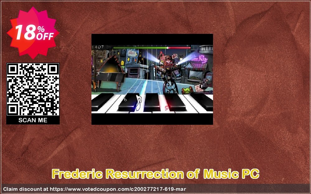 Frederic Resurrection of Music PC Coupon, discount Frederic Resurrection of Music PC Deal. Promotion: Frederic Resurrection of Music PC Exclusive offer 