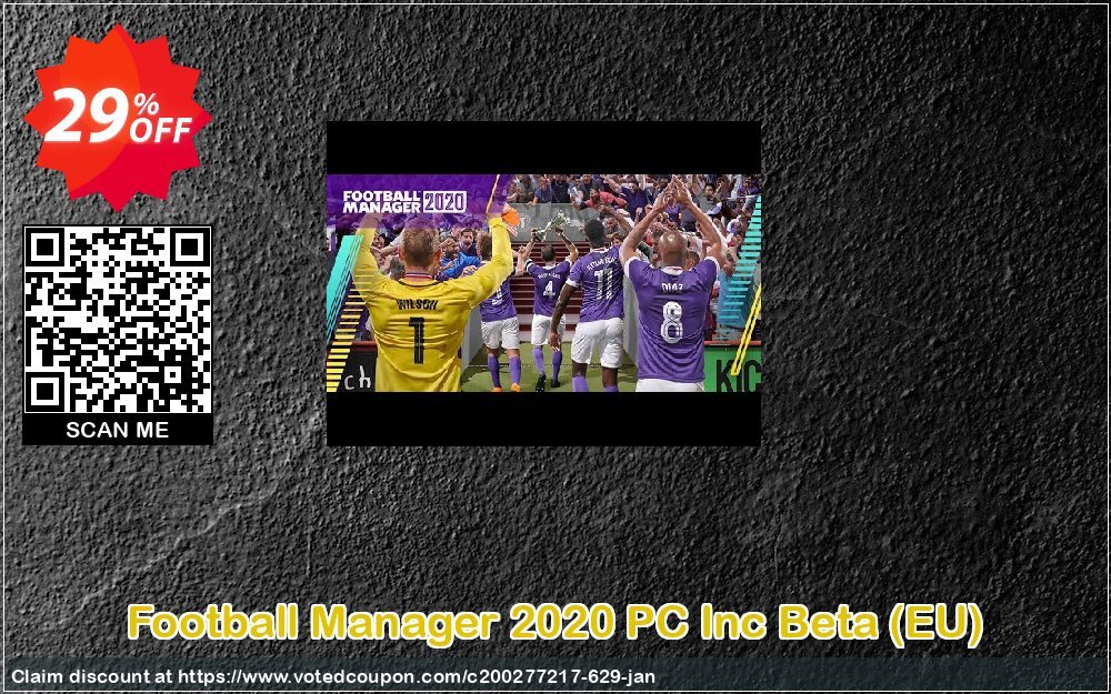 Football Manager 2020 PC Inc Beta, EU  Coupon Code Mar 2024, 29% OFF - VotedCoupon