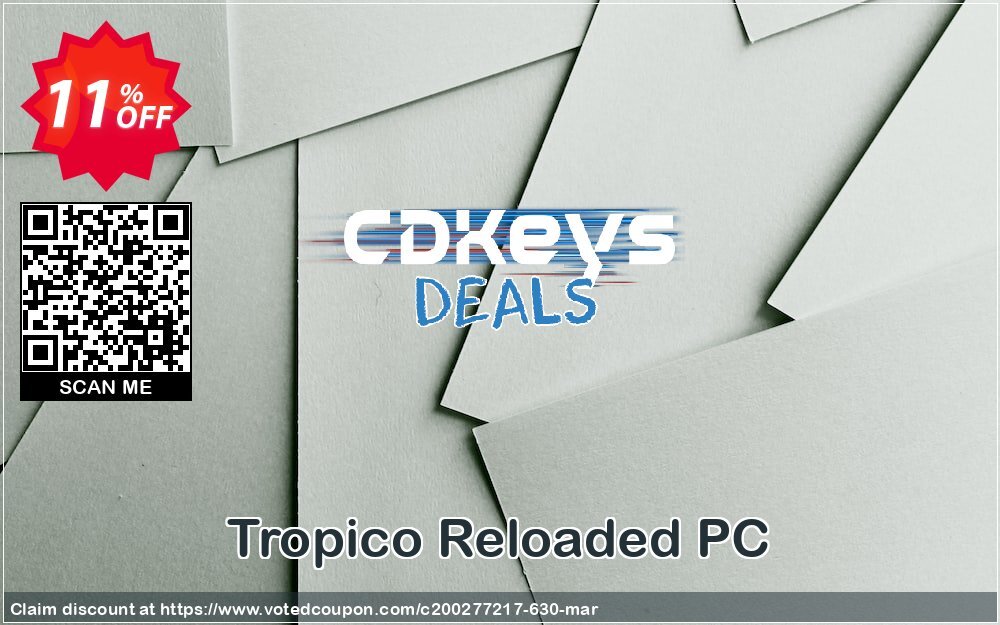 Tropico Reloaded PC Coupon Code Apr 2024, 11% OFF - VotedCoupon