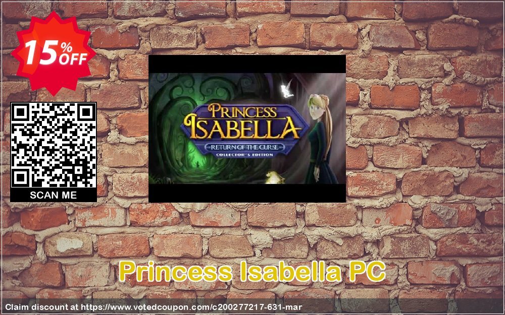 Princess Isabella PC Coupon Code Apr 2024, 15% OFF - VotedCoupon