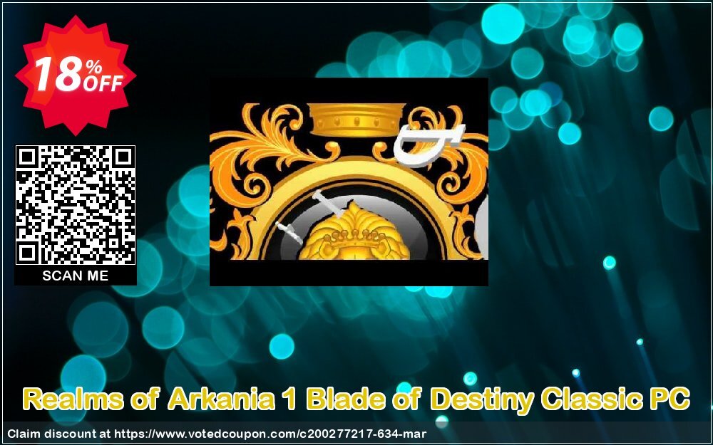 Realms of Arkania 1 Blade of Destiny Classic PC Coupon, discount Realms of Arkania 1 Blade of Destiny Classic PC Deal. Promotion: Realms of Arkania 1 Blade of Destiny Classic PC Exclusive offer 