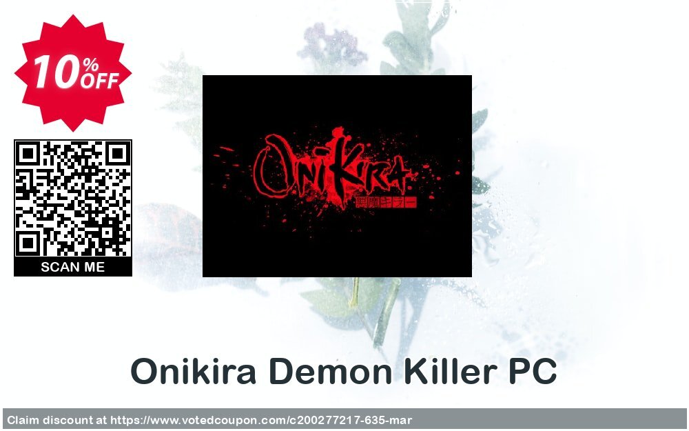 Onikira Demon Killer PC Coupon, discount Onikira Demon Killer PC Deal. Promotion: Onikira Demon Killer PC Exclusive offer 