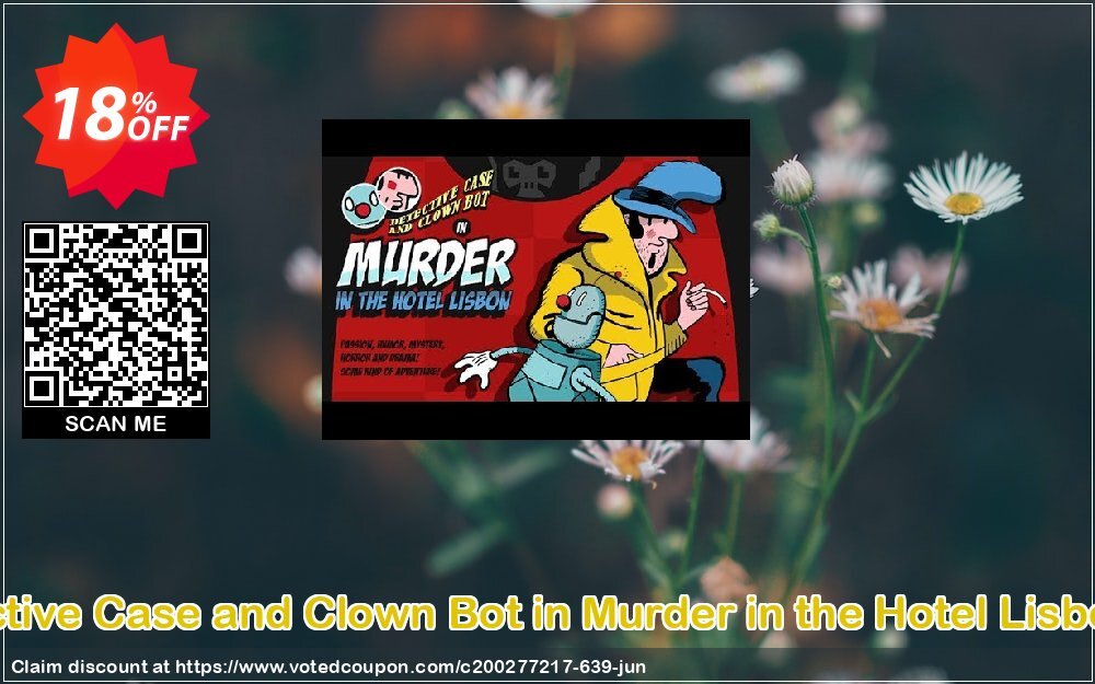 Detective Case and Clown Bot in Murder in the Hotel Lisbon PC Coupon, discount Detective Case and Clown Bot in Murder in the Hotel Lisbon PC Deal. Promotion: Detective Case and Clown Bot in Murder in the Hotel Lisbon PC Exclusive offer 