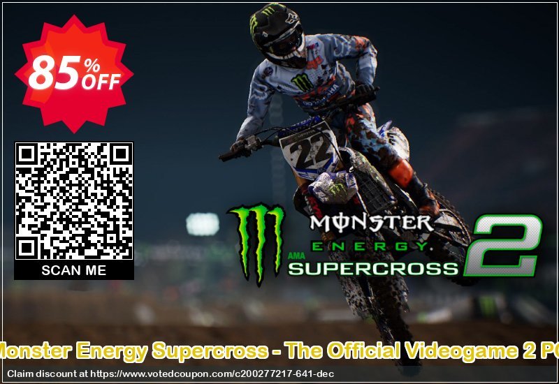 Monster Energy Supercross - The Official Videogame 2 PC Coupon Code Apr 2024, 85% OFF - VotedCoupon