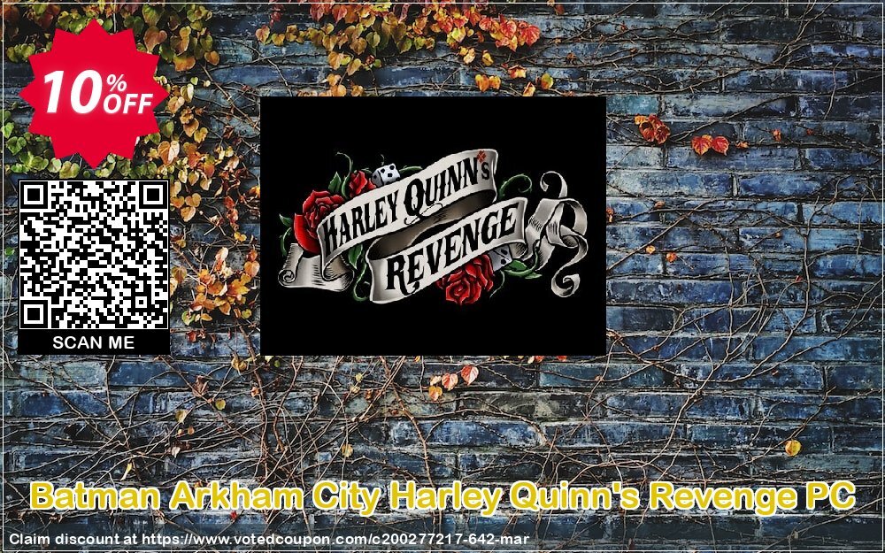 Batman Arkham City Harley Quinn's Revenge PC Coupon, discount Batman Arkham City Harley Quinn's Revenge PC Deal. Promotion: Batman Arkham City Harley Quinn's Revenge PC Exclusive offer 