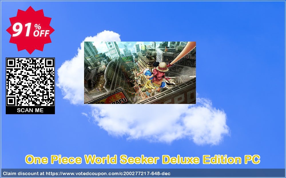 One Piece World Seeker Deluxe Edition PC Coupon, discount One Piece World Seeker Deluxe Edition PC Deal. Promotion: One Piece World Seeker Deluxe Edition PC Exclusive offer 
