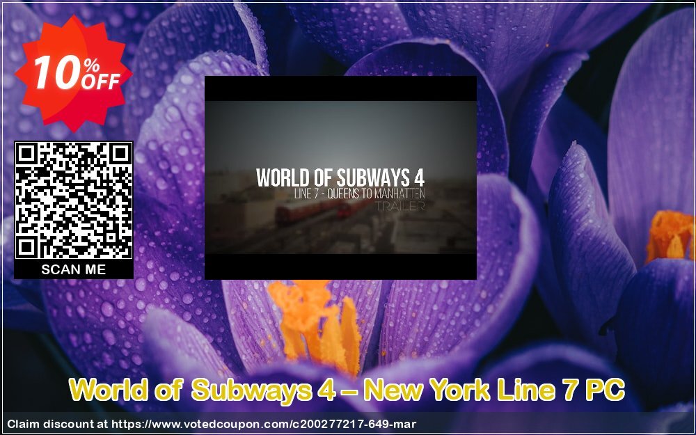 World of Subways 4 – New York Line 7 PC Coupon Code May 2024, 10% OFF - VotedCoupon