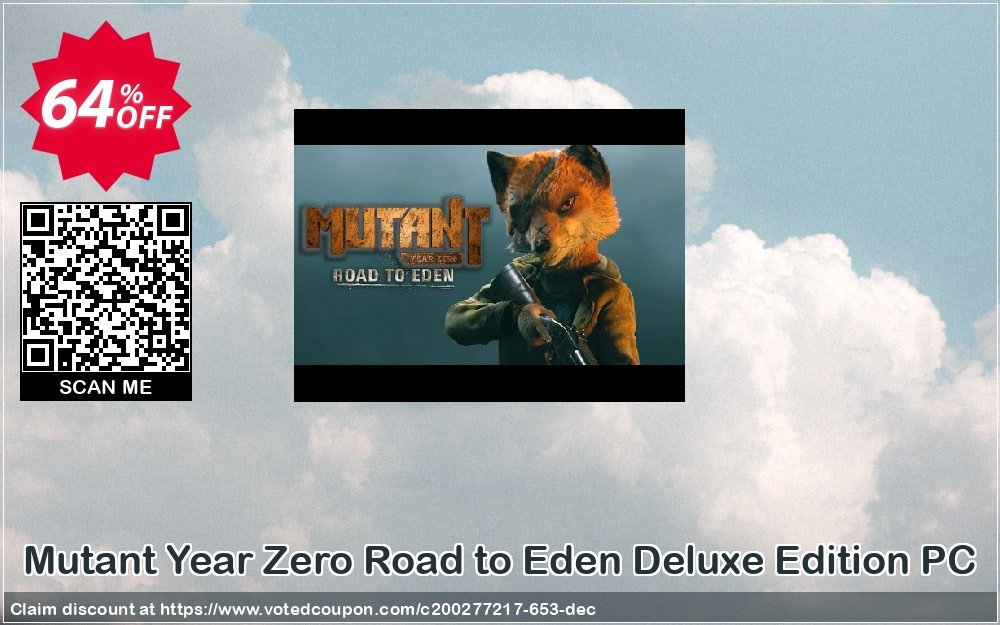 Mutant Year Zero Road to Eden Deluxe Edition PC Coupon Code Apr 2024, 64% OFF - VotedCoupon