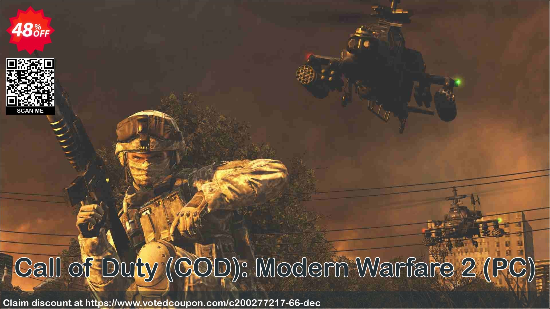 Call of Duty, COD : Modern Warfare 2, PC  Coupon Code Apr 2024, 48% OFF - VotedCoupon