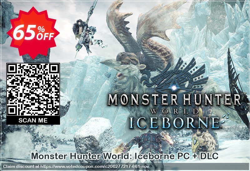 Monster Hunter World: Iceborne PC + DLC Coupon, discount Monster Hunter World: Iceborne PC + DLC Deal. Promotion: Monster Hunter World: Iceborne PC + DLC Exclusive offer 