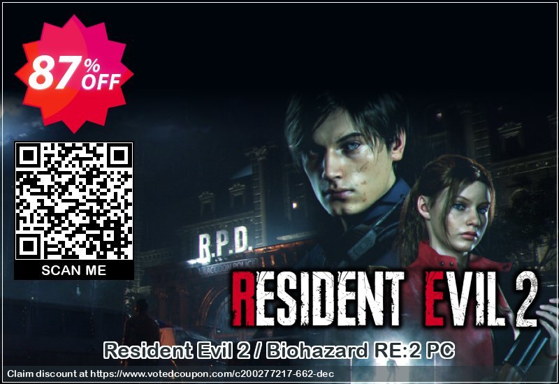 Resident Evil 2 / Biohazard RE:2 PC Coupon Code Apr 2024, 87% OFF - VotedCoupon