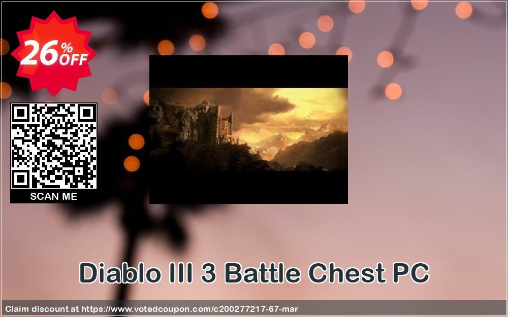 Diablo III 3 Battle Chest PC Coupon, discount Diablo III 3 Battle Chest PC Deal. Promotion: Diablo III 3 Battle Chest PC Exclusive offer 