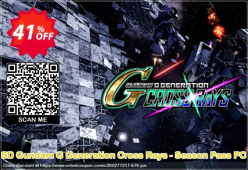 SD Gundam G Generation Cross Rays - Season Pass PC Coupon, discount SD Gundam G Generation Cross Rays - Season Pass PC Deal. Promotion: SD Gundam G Generation Cross Rays - Season Pass PC Exclusive offer 