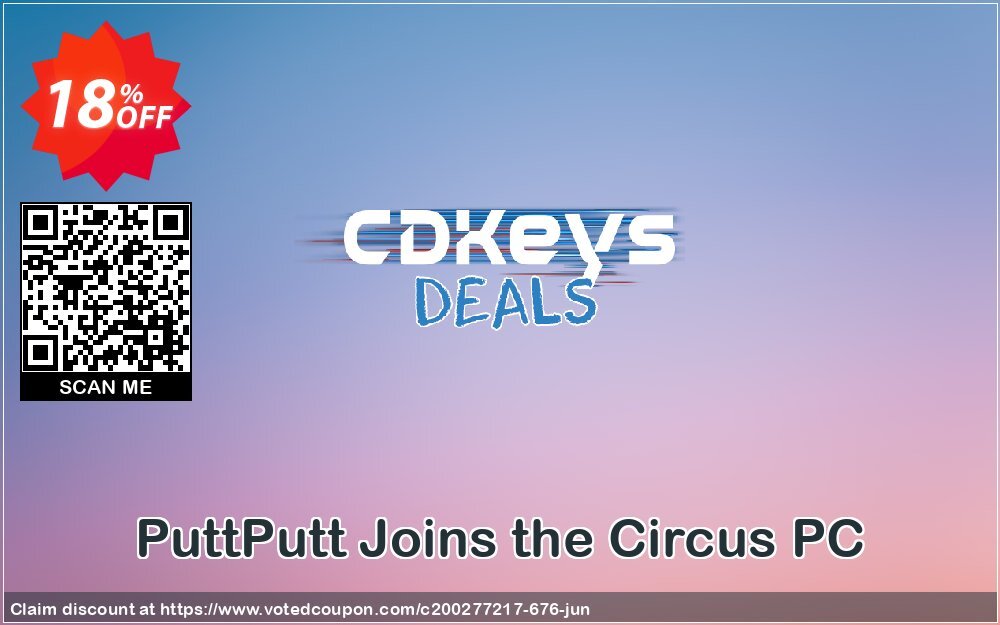 PuttPutt Joins the Circus PC Coupon, discount PuttPutt Joins the Circus PC Deal. Promotion: PuttPutt Joins the Circus PC Exclusive offer 
