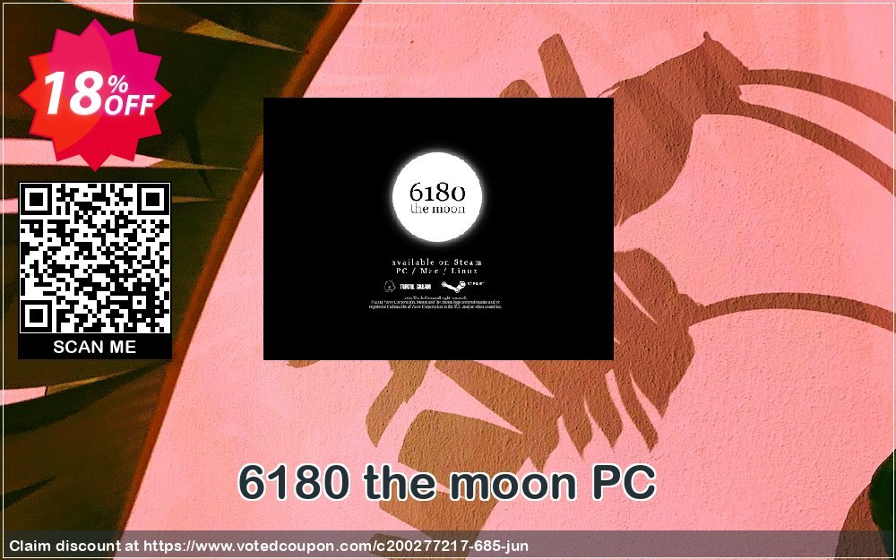 6180 the moon PC Coupon, discount 6180 the moon PC Deal. Promotion: 6180 the moon PC Exclusive offer 