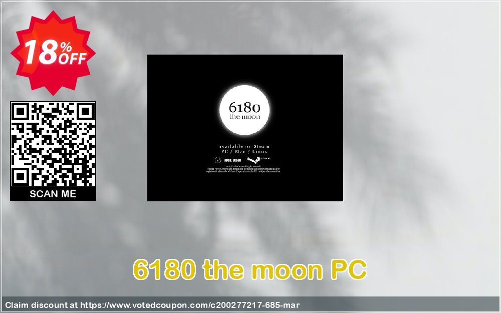 6180 the moon PC Coupon, discount 6180 the moon PC Deal. Promotion: 6180 the moon PC Exclusive offer 