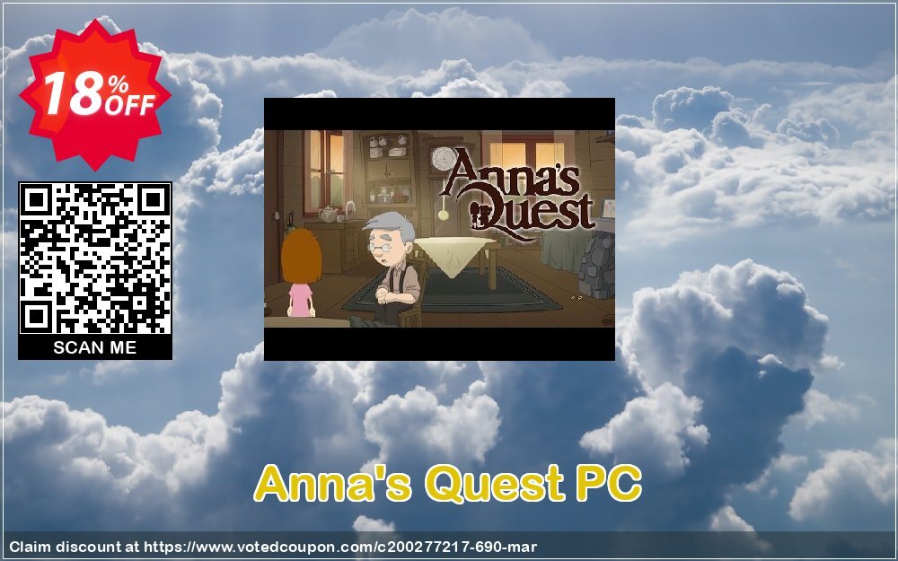 Anna's Quest PC Coupon Code May 2024, 18% OFF - VotedCoupon