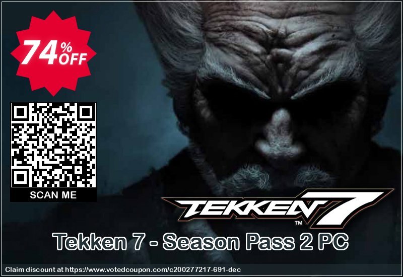 Tekken 7 - Season Pass 2 PC Coupon, discount Tekken 7 - Season Pass 2 PC Deal. Promotion: Tekken 7 - Season Pass 2 PC Exclusive offer 