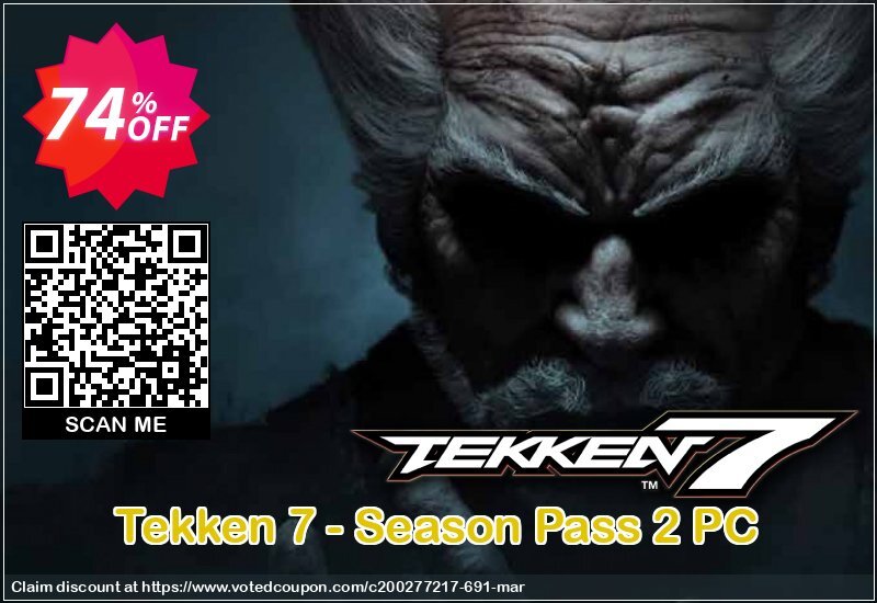 Tekken 7 - Season Pass 2 PC Coupon, discount Tekken 7 - Season Pass 2 PC Deal. Promotion: Tekken 7 - Season Pass 2 PC Exclusive offer 