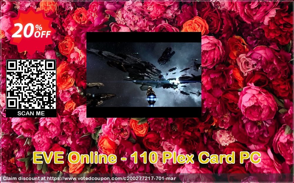 EVE Online - 110 Plex Card PC Coupon Code May 2024, 20% OFF - VotedCoupon