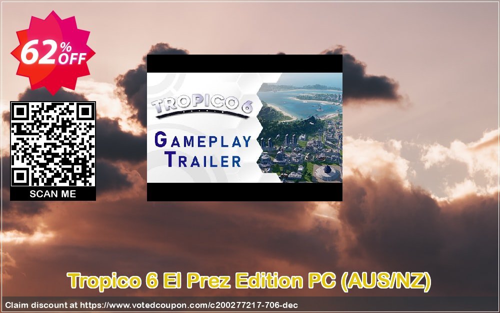 Tropico 6 El Prez Edition PC, AUS/NZ  Coupon, discount Tropico 6 El Prez Edition PC (AUS/NZ) Deal. Promotion: Tropico 6 El Prez Edition PC (AUS/NZ) Exclusive offer 