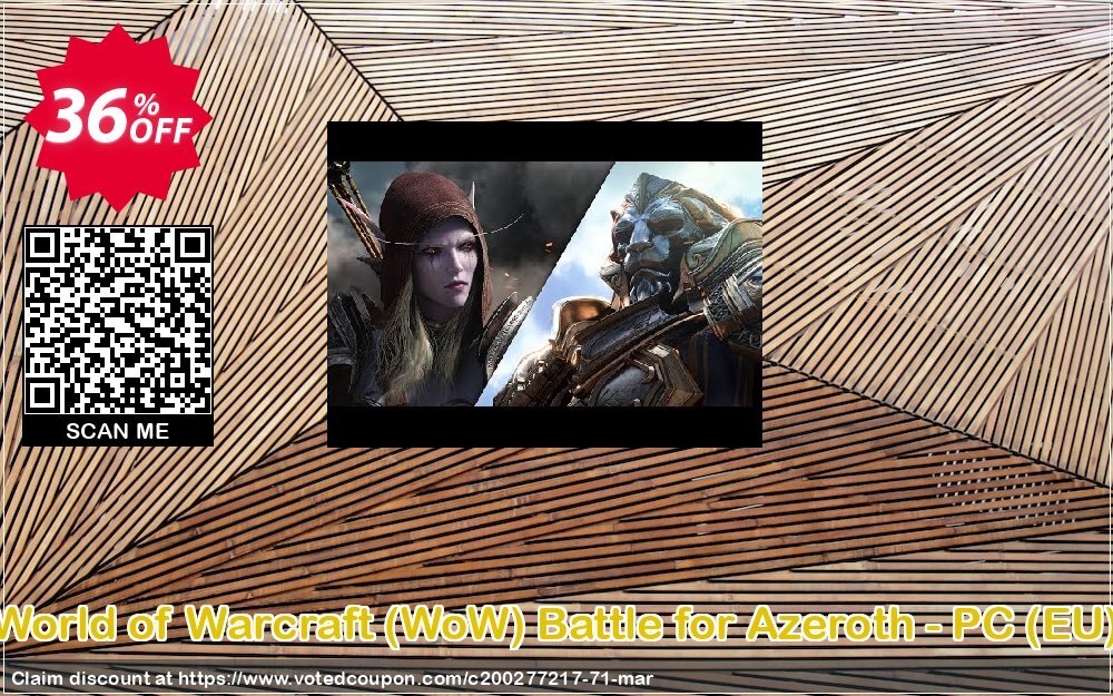 World of Warcraft, WoW Battle for Azeroth - PC, EU  Coupon Code Apr 2024, 36% OFF - VotedCoupon