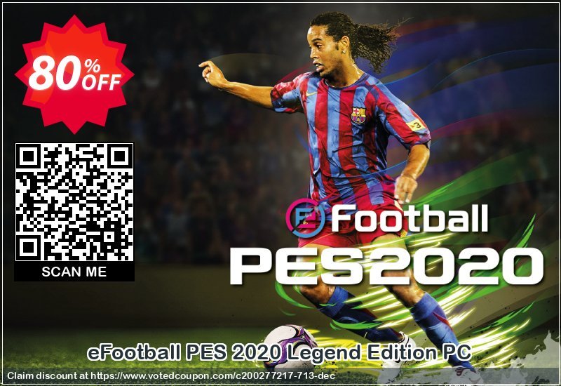 eFootball PES 2020 Legend Edition PC Coupon Code Apr 2024, 80% OFF - VotedCoupon