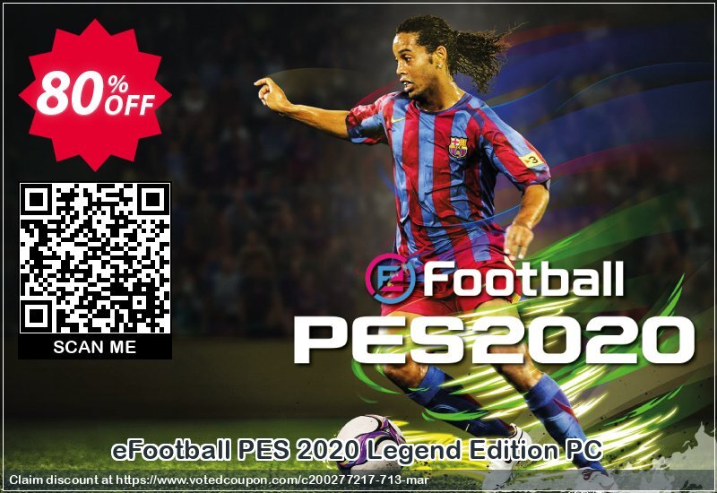 eFootball PES 2020 Legend Edition PC Coupon Code Apr 2024, 80% OFF - VotedCoupon