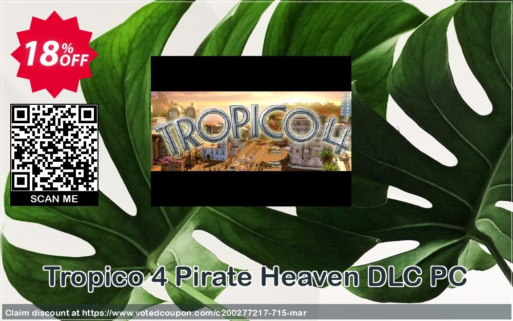 Tropico 4 Pirate Heaven DLC PC Coupon Code May 2024, 18% OFF - VotedCoupon