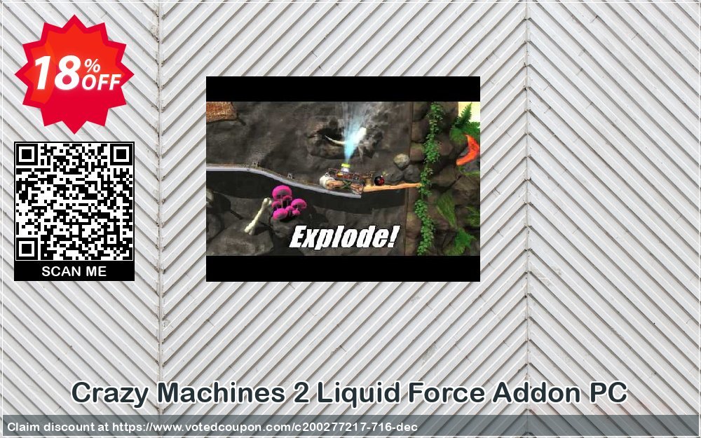 Crazy MAChines 2 Liquid Force Addon PC Coupon, discount Crazy Machines 2 Liquid Force Addon PC Deal. Promotion: Crazy Machines 2 Liquid Force Addon PC Exclusive offer 