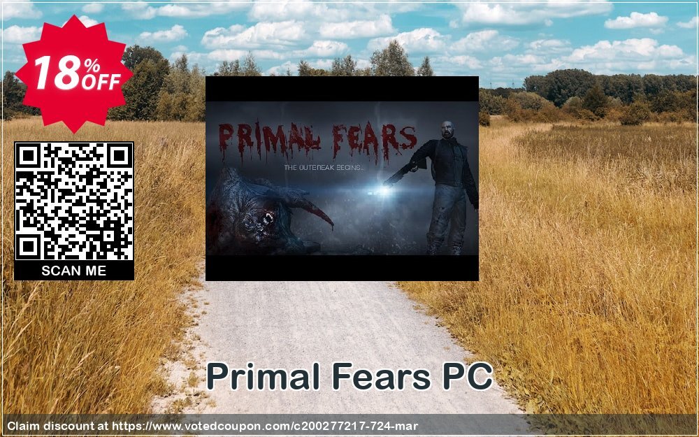 Primal Fears PC Coupon, discount Primal Fears PC Deal. Promotion: Primal Fears PC Exclusive offer 