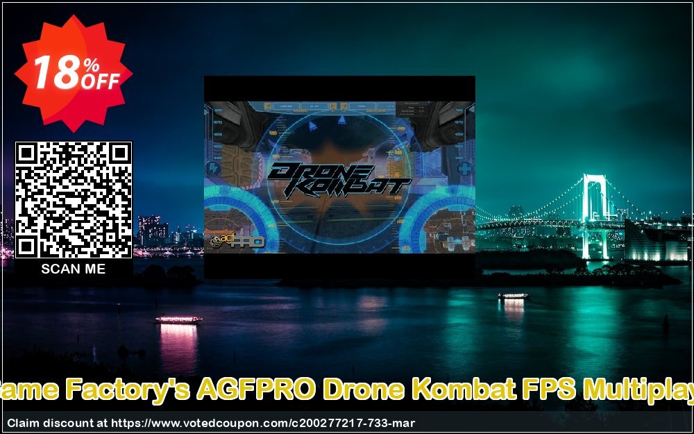 Axis Game Factory's AGFPRO Drone Kombat FPS Multiplayer PC Coupon Code Apr 2024, 18% OFF - VotedCoupon