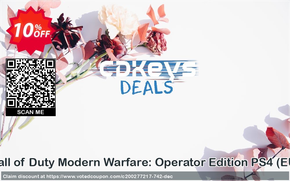 Call of Duty Modern Warfare: Operator Edition PS4, EU  Coupon, discount Call of Duty Modern Warfare: Operator Edition PS4 (EU) Deal. Promotion: Call of Duty Modern Warfare: Operator Edition PS4 (EU) Exclusive offer 