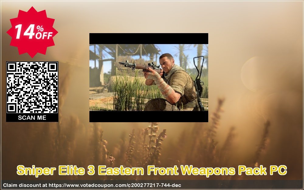 Sniper Elite 3 Eastern Front Weapons Pack PC Coupon Code May 2024, 14% OFF - VotedCoupon