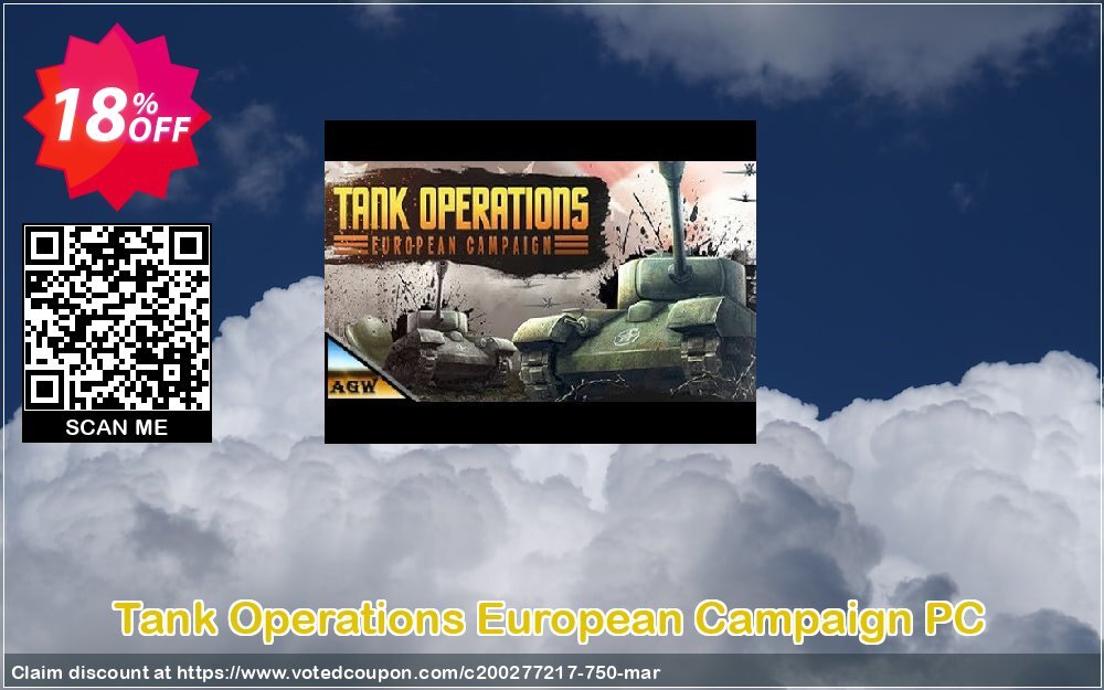 Tank Operations European Campaign PC Coupon, discount Tank Operations European Campaign PC Deal. Promotion: Tank Operations European Campaign PC Exclusive offer 