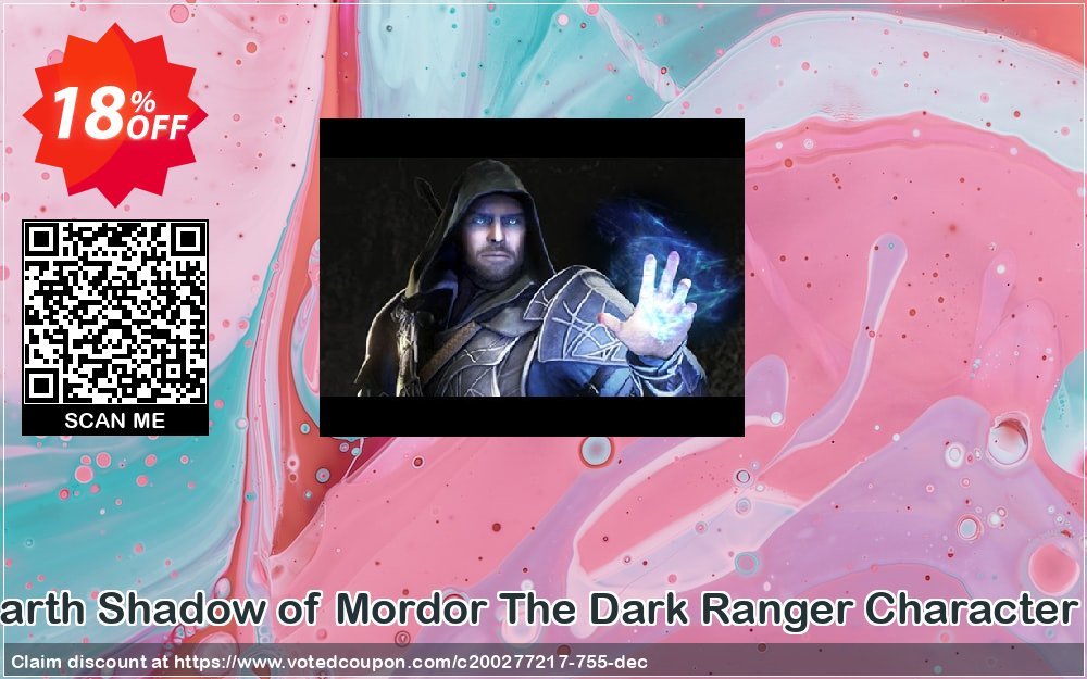 Middleearth Shadow of Mordor The Dark Ranger Character Skin PC Coupon Code Apr 2024, 18% OFF - VotedCoupon