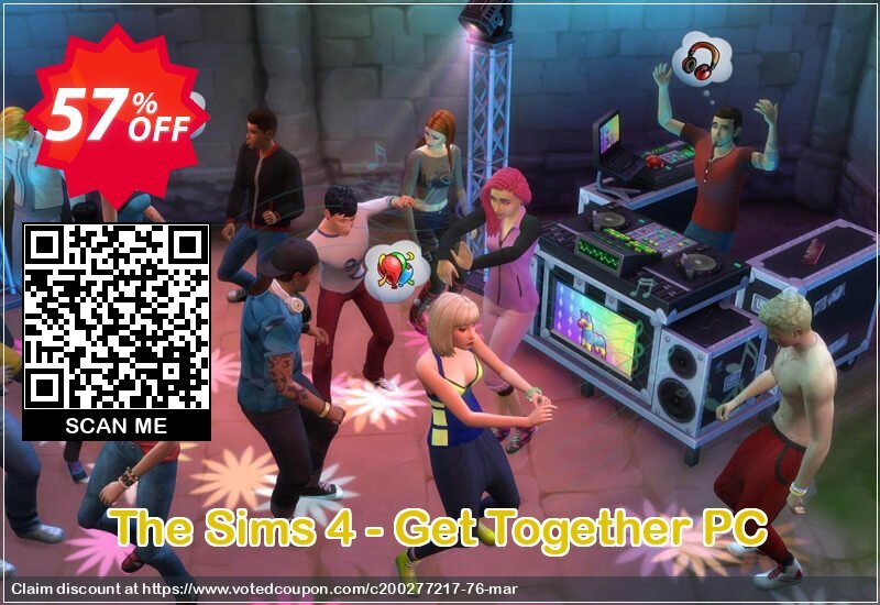 The Sims 4 - Get Together PC Coupon, discount The Sims 4 - Get Together PC Deal. Promotion: The Sims 4 - Get Together PC Exclusive offer 