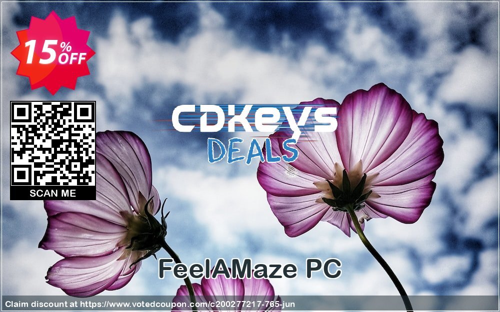 FeelAMaze PC Coupon, discount FeelAMaze PC Deal. Promotion: FeelAMaze PC Exclusive offer 