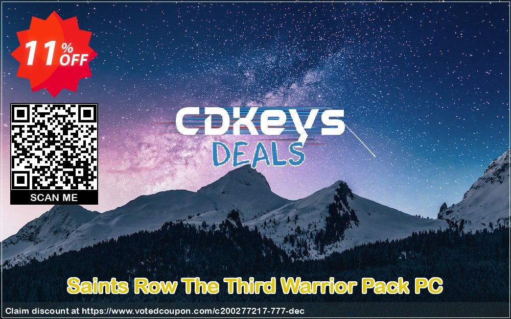 Saints Row The Third Warrior Pack PC Coupon, discount Saints Row The Third Warrior Pack PC Deal. Promotion: Saints Row The Third Warrior Pack PC Exclusive offer 