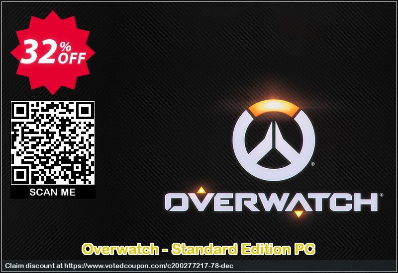 Overwatch - Standard Edition PC Coupon, discount Overwatch - Standard Edition PC Deal. Promotion: Overwatch - Standard Edition PC Exclusive offer 