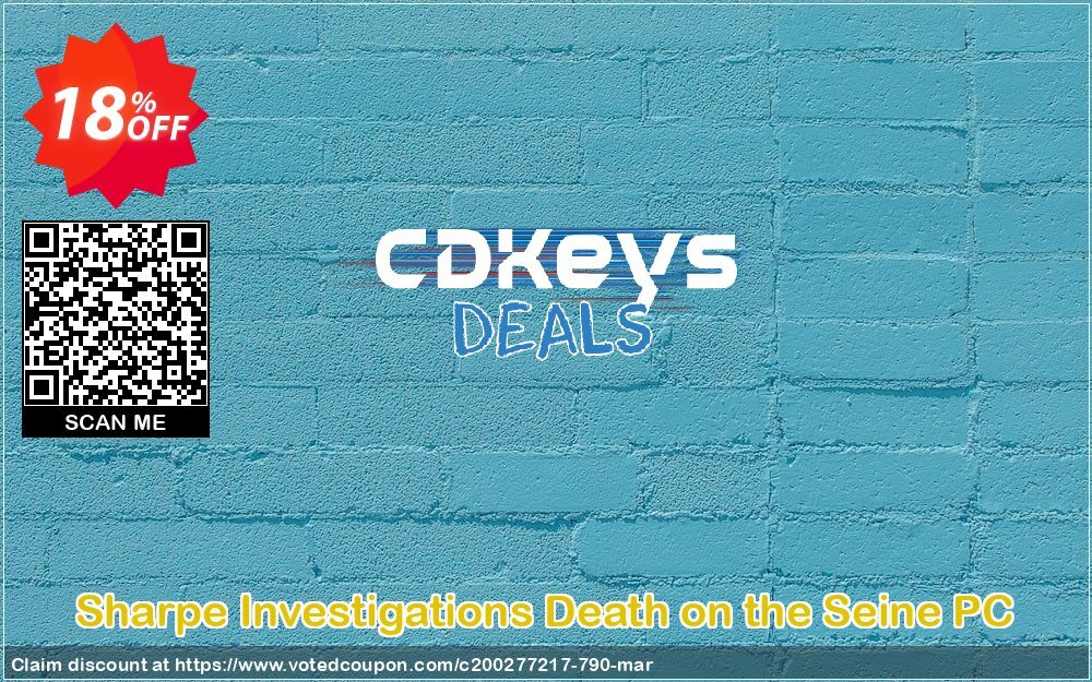 Sharpe Investigations Death on the Seine PC Coupon, discount Sharpe Investigations Death on the Seine PC Deal. Promotion: Sharpe Investigations Death on the Seine PC Exclusive offer 