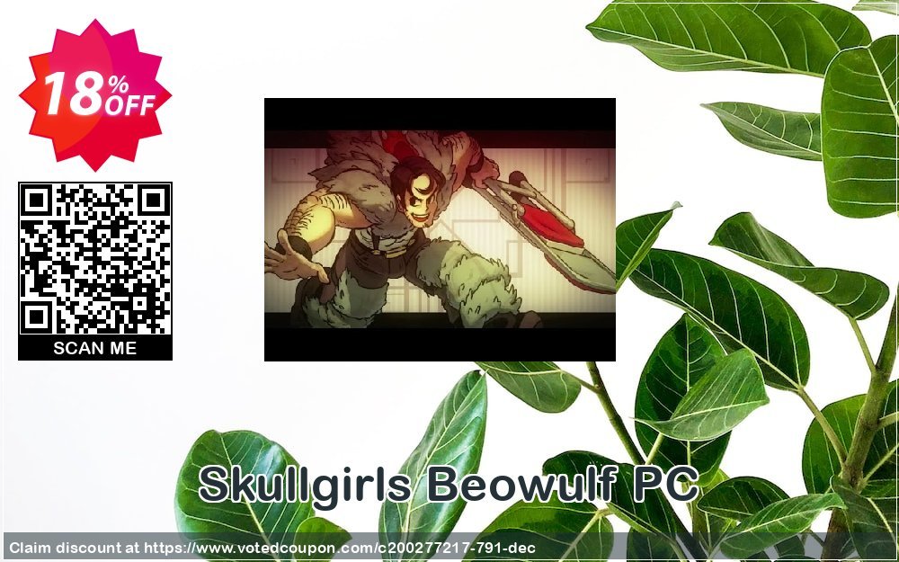 Skullgirls Beowulf PC Coupon Code May 2024, 18% OFF - VotedCoupon