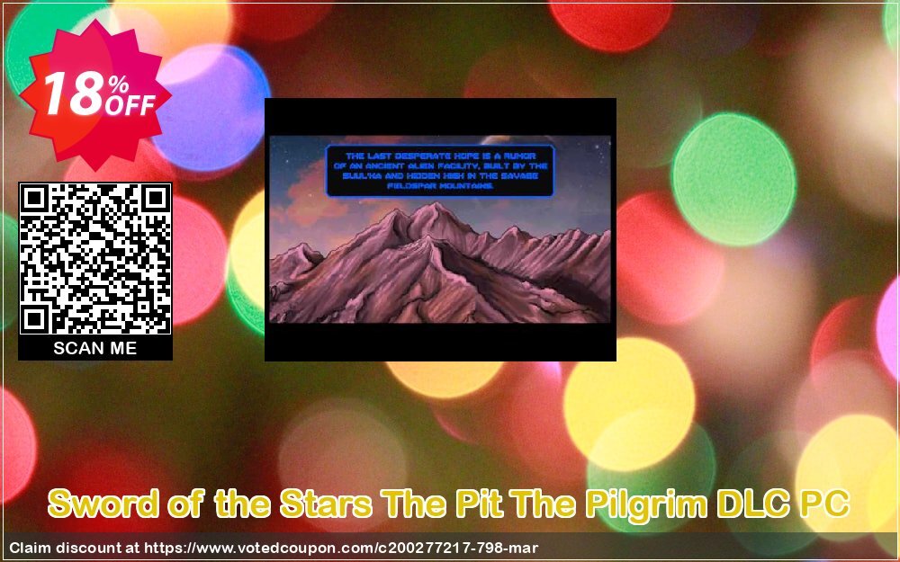 Sword of the Stars The Pit The Pilgrim DLC PC Coupon, discount Sword of the Stars The Pit The Pilgrim DLC PC Deal. Promotion: Sword of the Stars The Pit The Pilgrim DLC PC Exclusive offer 