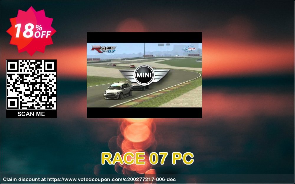 RACE 07 PC Coupon Code May 2024, 18% OFF - VotedCoupon