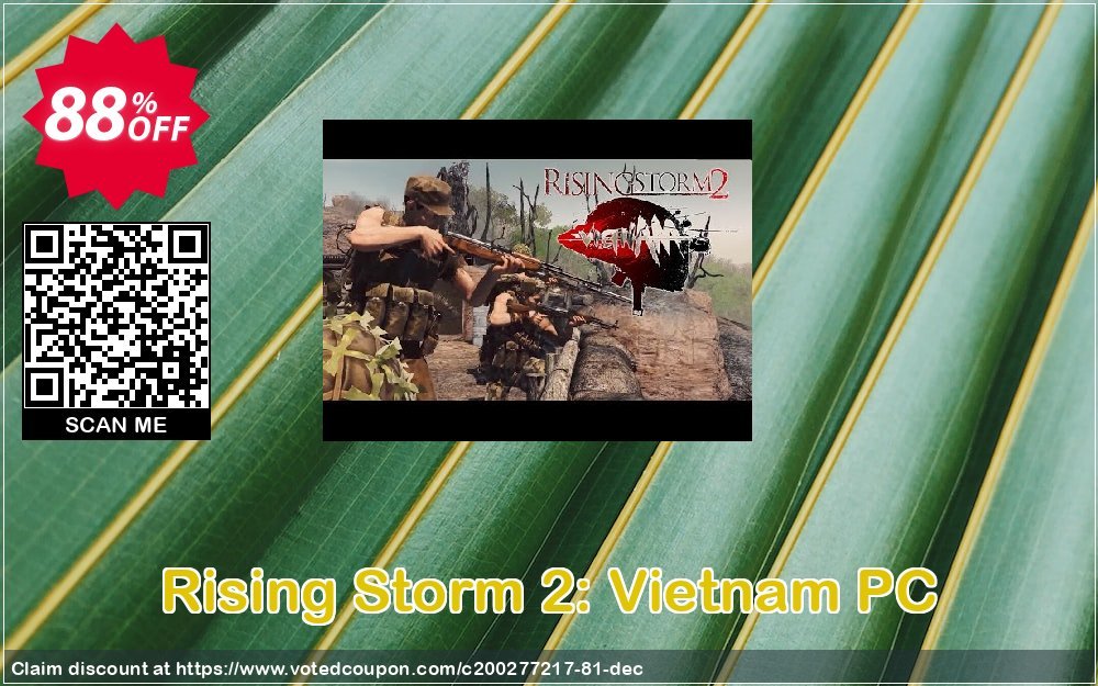 Rising Storm 2: Vietnam PC Coupon Code Apr 2024, 88% OFF - VotedCoupon