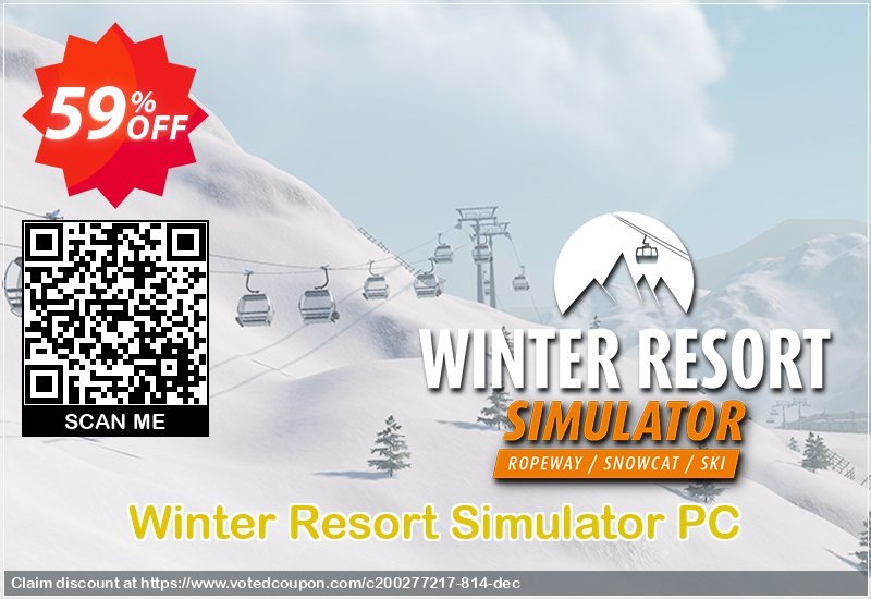 Winter Resort Simulator PC Coupon Code May 2024, 59% OFF - VotedCoupon