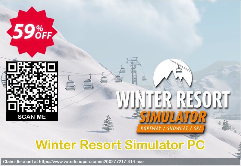 Winter Resort Simulator PC Coupon Code May 2024, 59% OFF - VotedCoupon