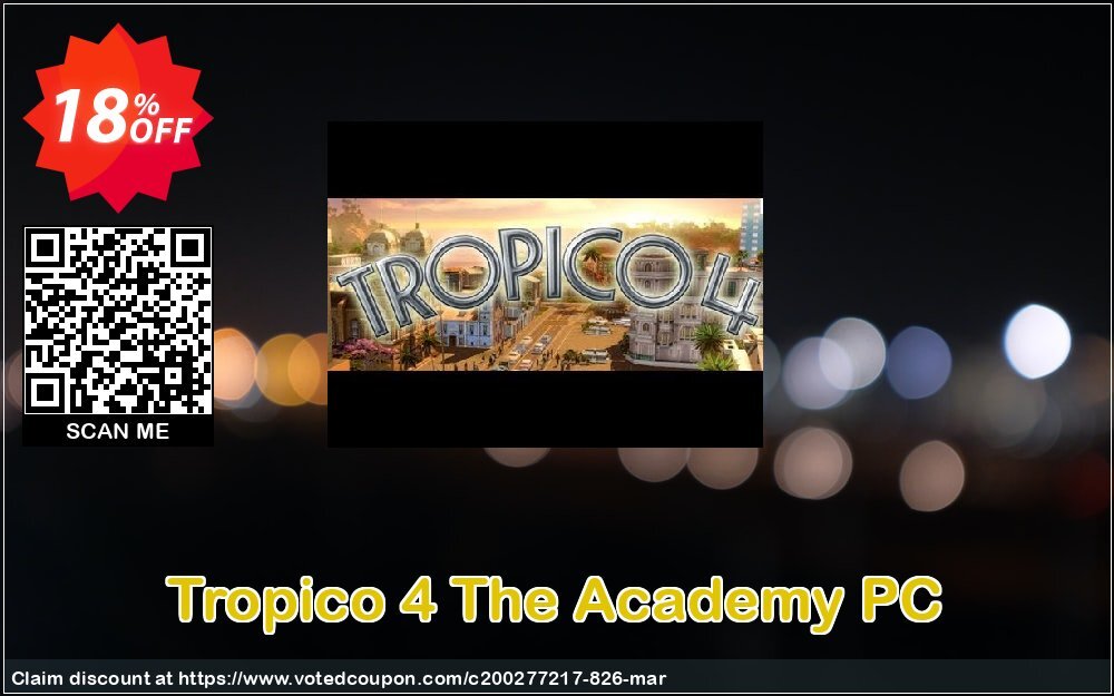 Tropico 4 The Academy PC Coupon Code May 2024, 18% OFF - VotedCoupon