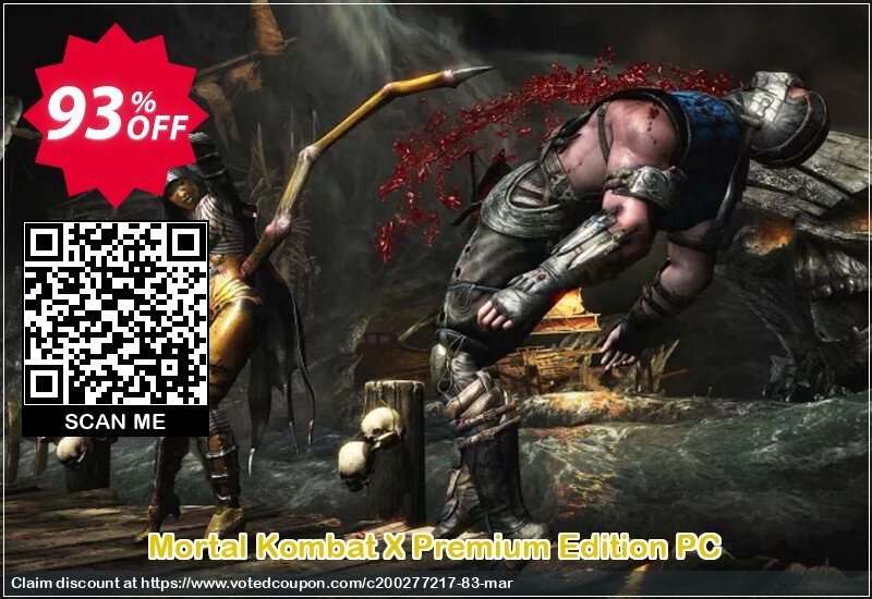 Mortal Kombat X Premium Edition PC Coupon, discount Mortal Kombat X Premium Edition PC Deal. Promotion: Mortal Kombat X Premium Edition PC Exclusive offer 